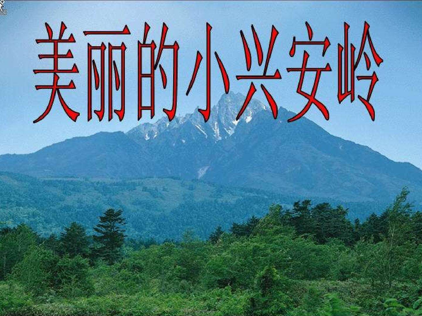 美丽的小兴安岭