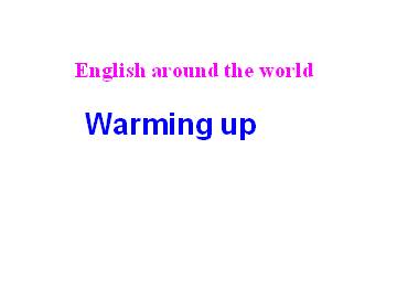 English around the world_课件28