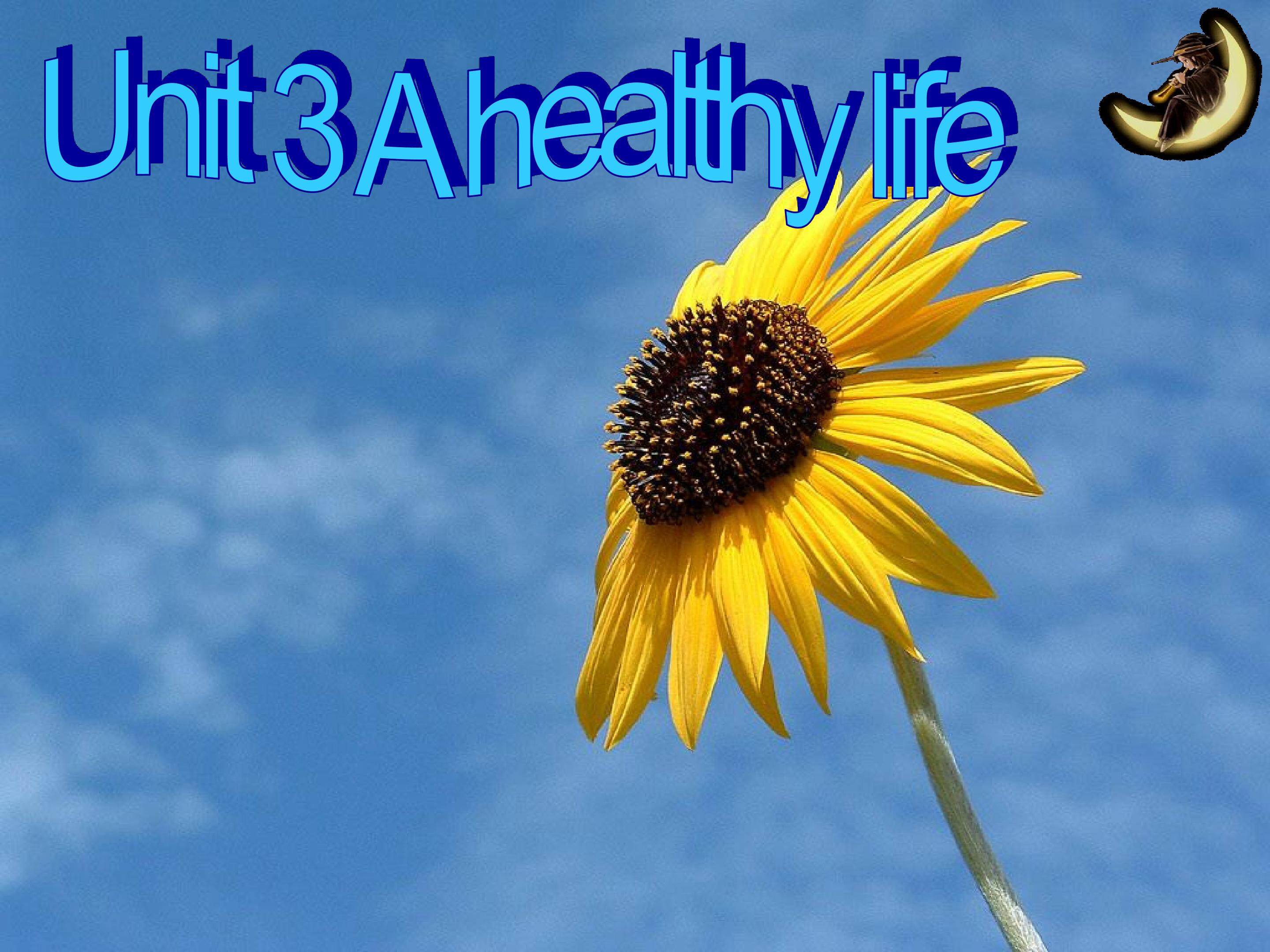 Unit 3 A Healthy Life