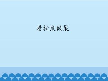 看松鼠做巢_课件1