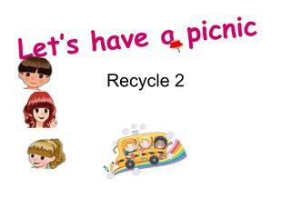 【★】【课件】四年级下册英语人教版三年级起点Recycle 2