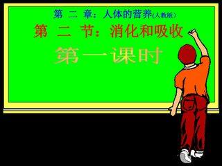 消化和吸收