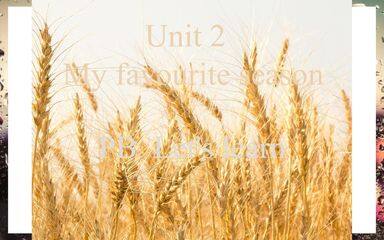 Unit2 My favourite  season PartB