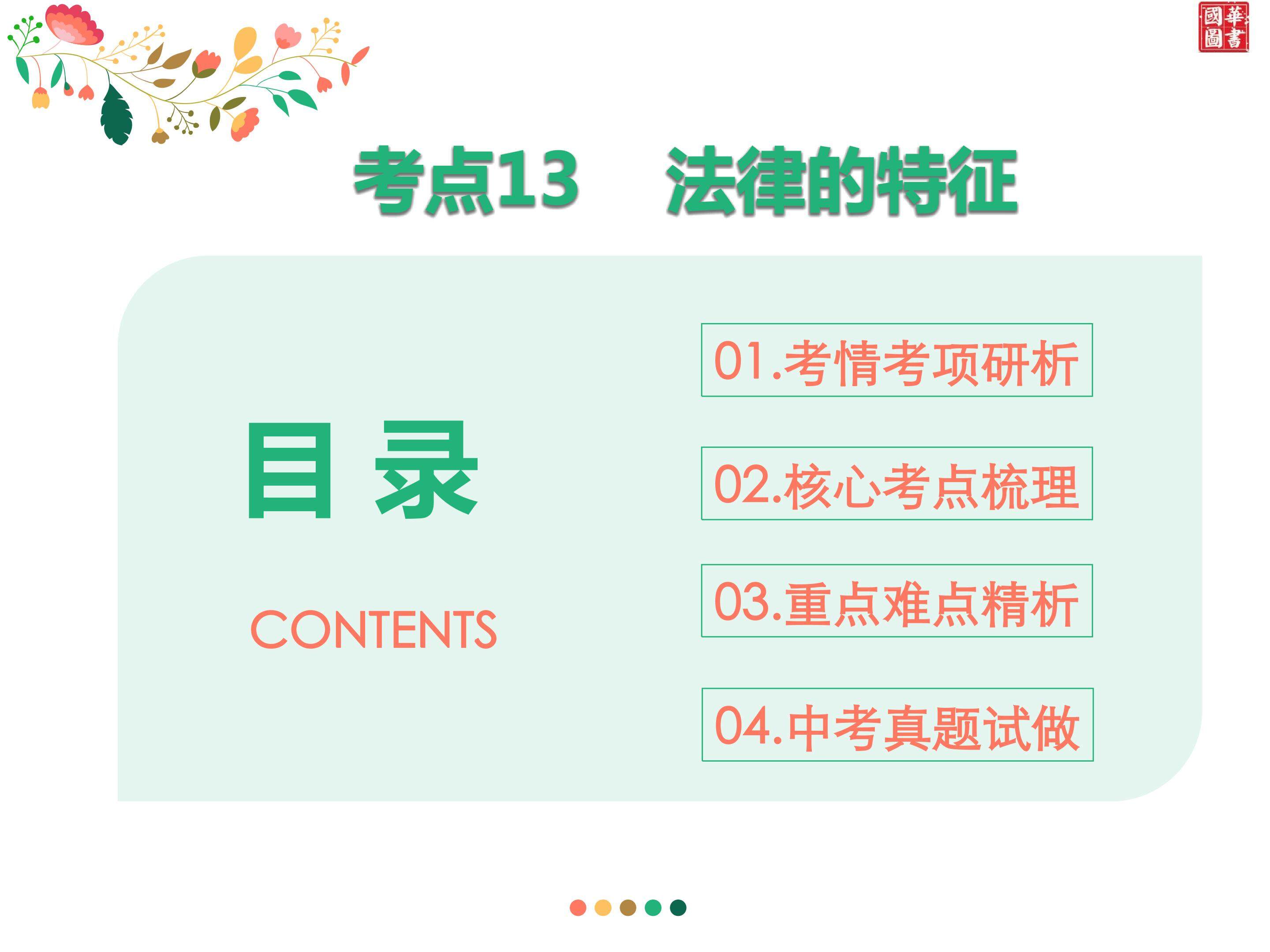 法律的特征