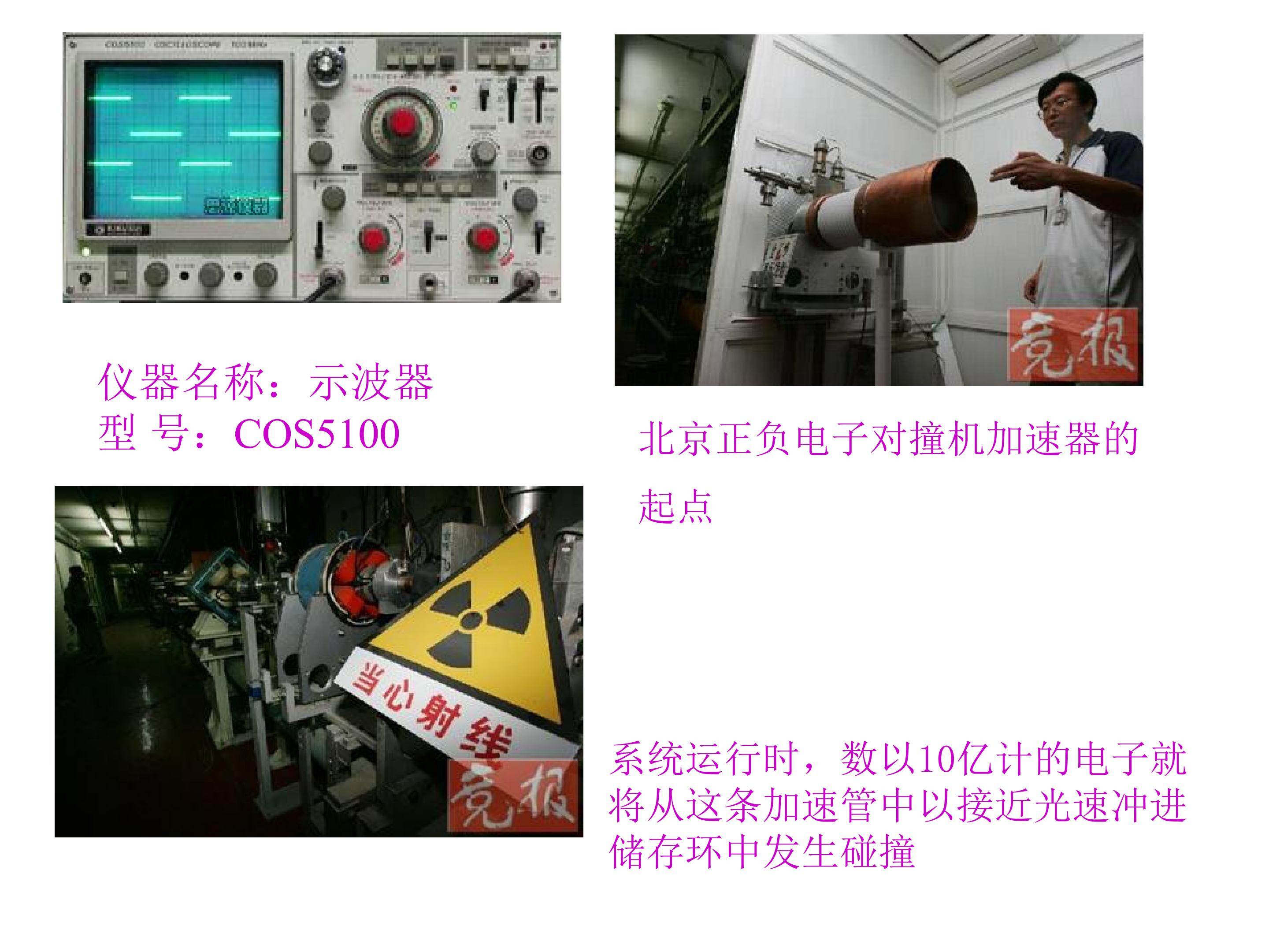 电子束在示波管中的运动