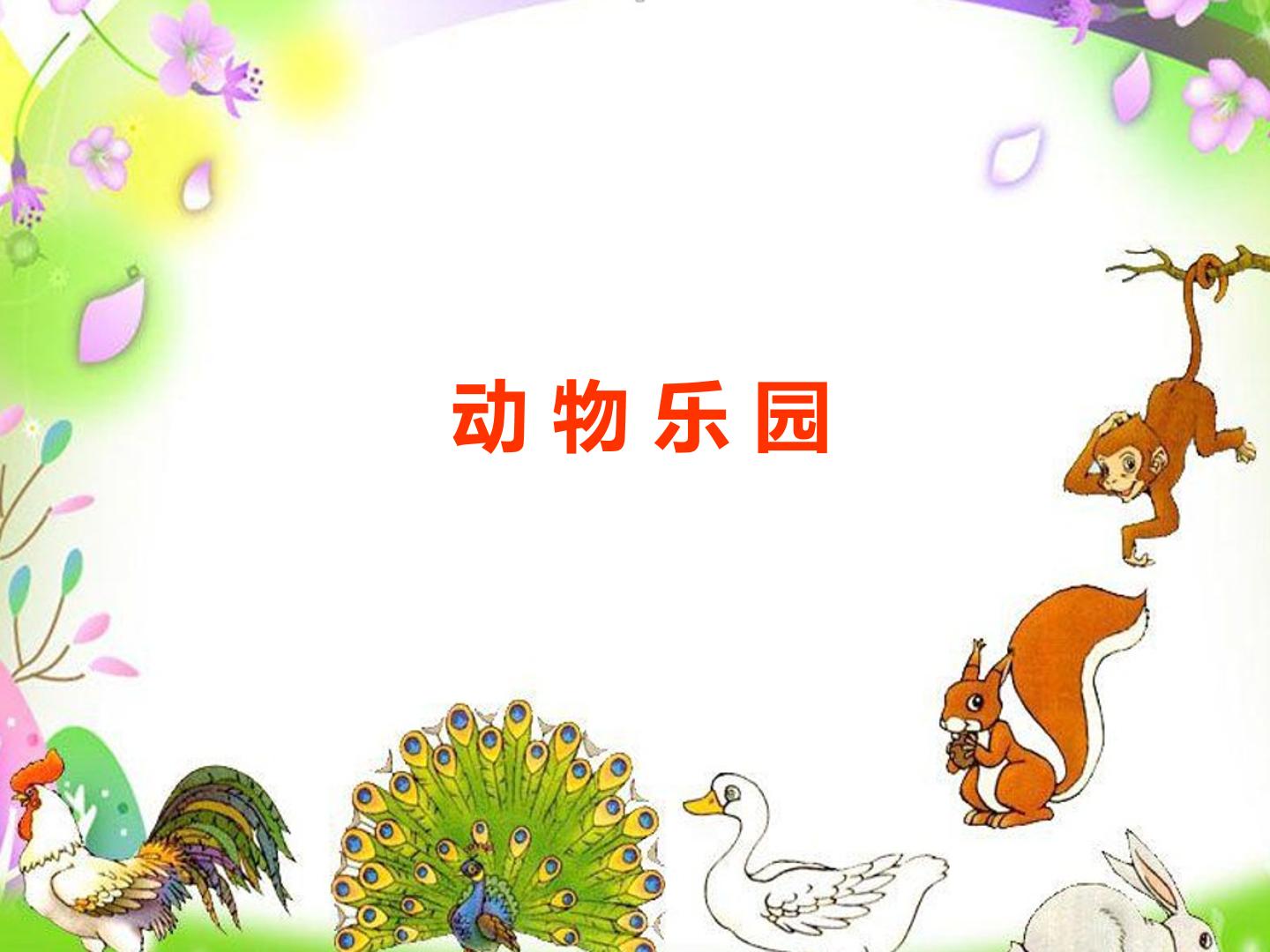 动物乐园_课件1