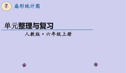 6年级上册数学人教版第7单元复习课件02