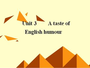 A taste of English humour_课件24