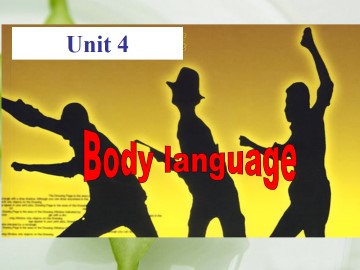 Body language_课件34