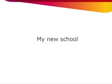My new school_课件1