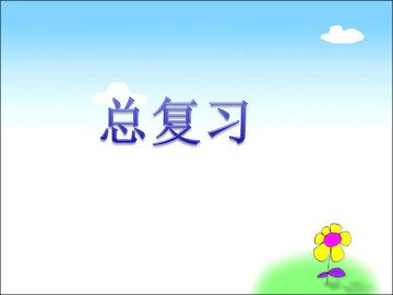 《总复习》课件1