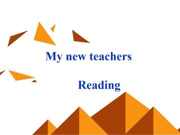 My New Teachers_课件13
