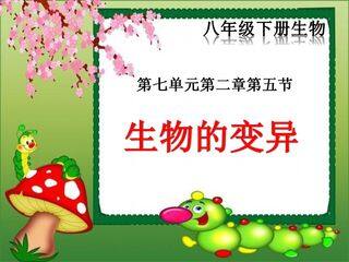 生物的变异