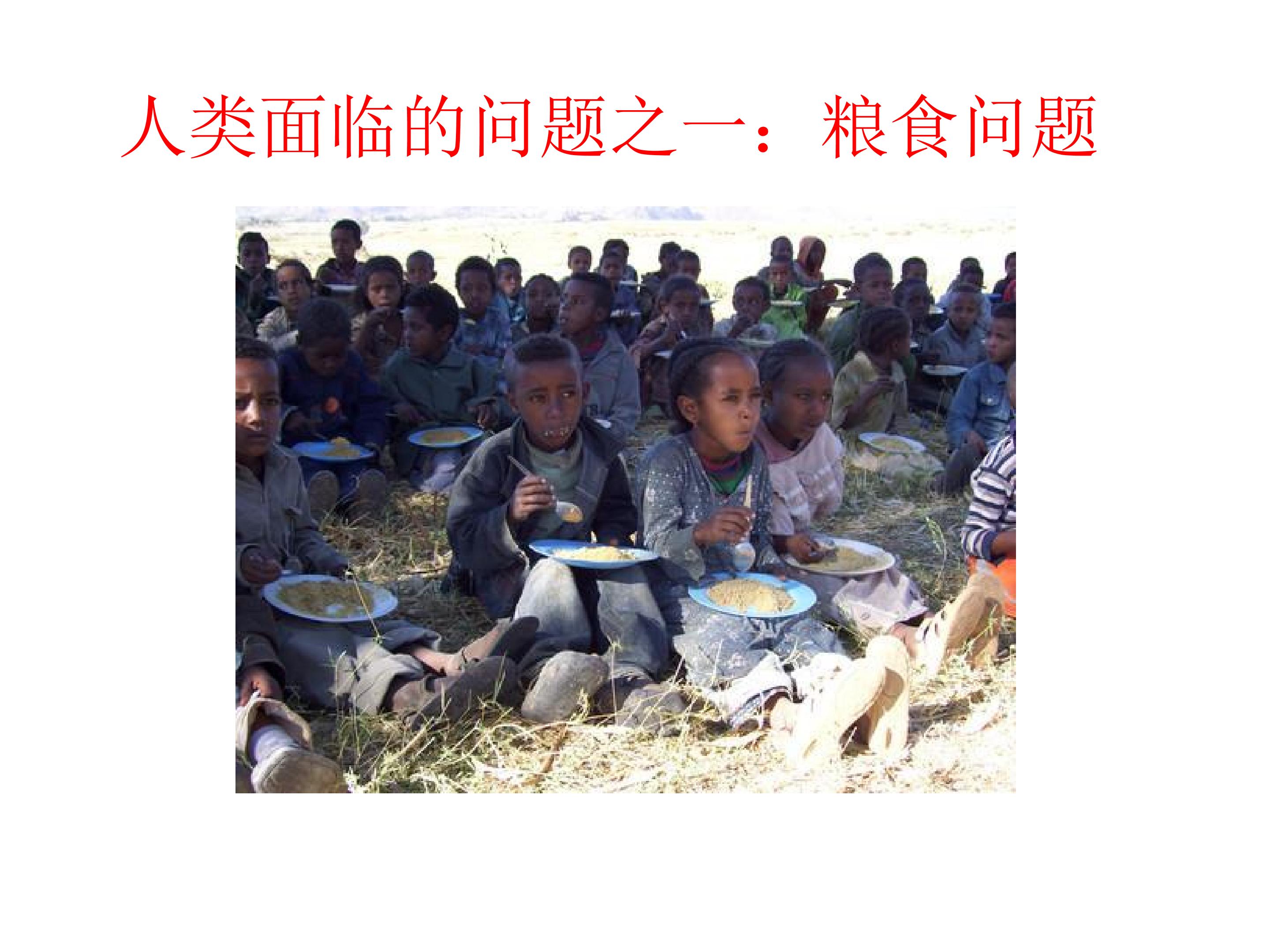人类面临的问题之一：粮食问题_课件1