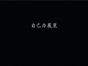 自己办展览_课件1
