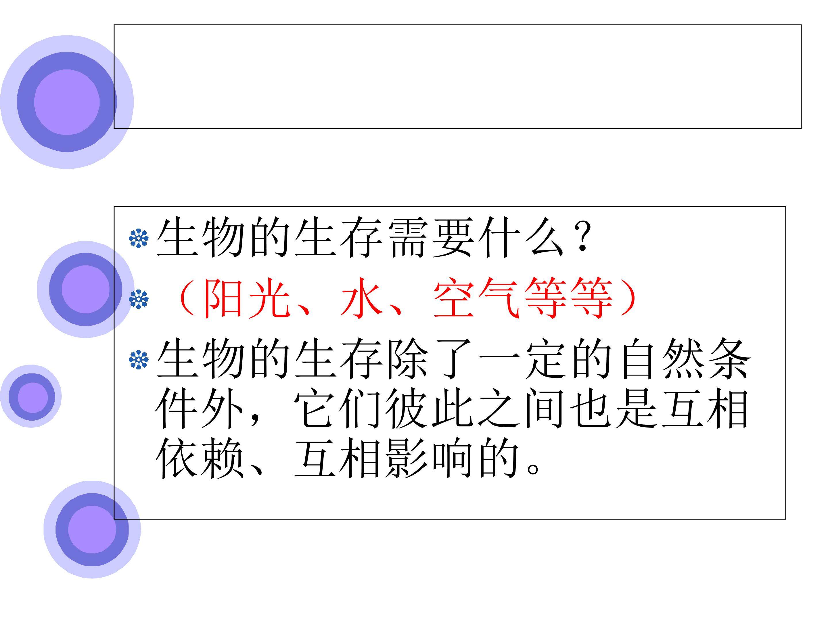 食物网和食物链