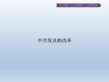 中兴埃及的改革_课件1