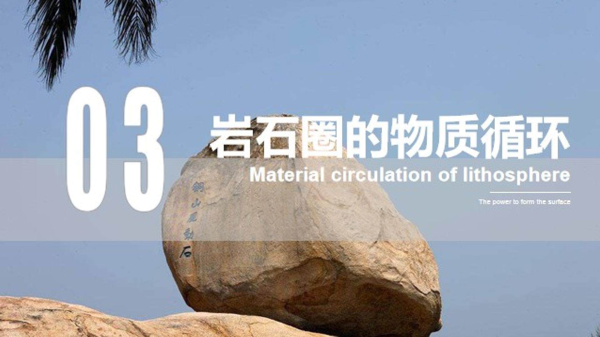 岩石圈物质循环