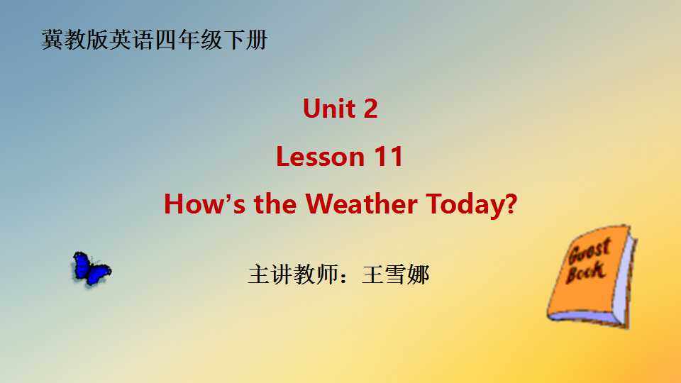 How’s the Weather Today?