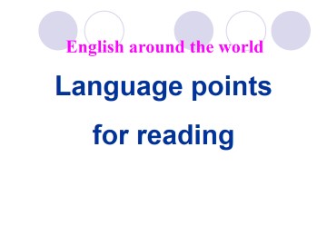 English around the world_课件31