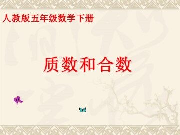 3. 质数和合数