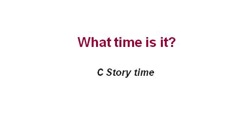 What time is it?_课件3