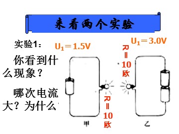 第1节 电流与电压和电阻的关系