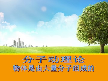 物体是由大量分子组成的_课件5