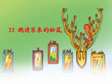 22* 跑进家来的松鼠 