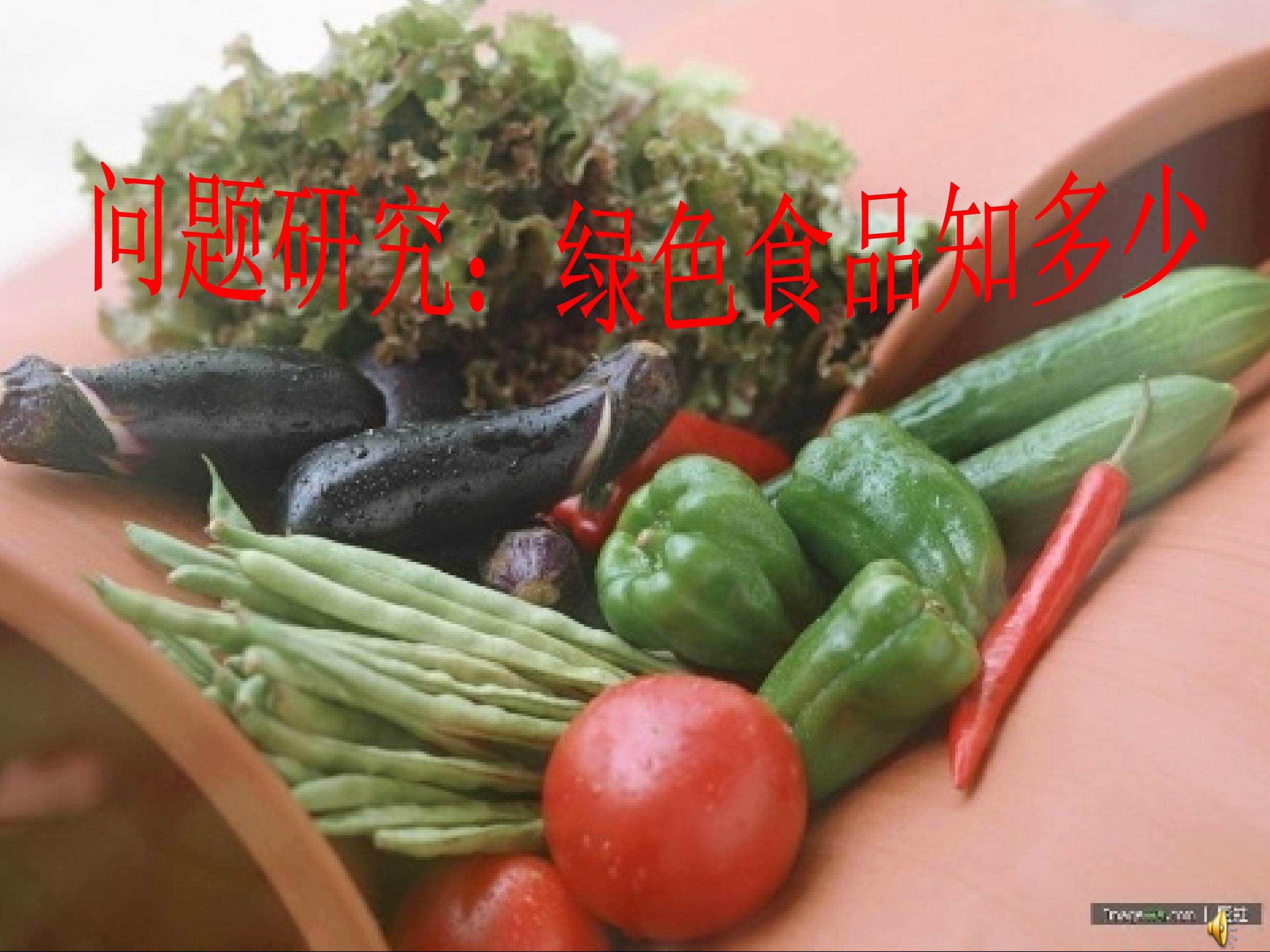 《绿色食品知多少》
