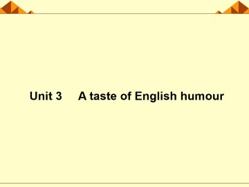 A taste of English humour_课件29