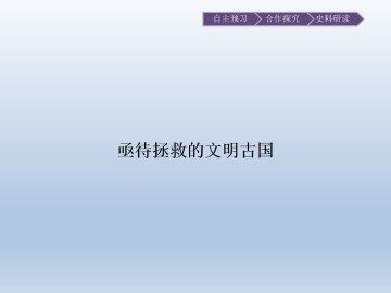 亟待拯救的文明古国_课件1