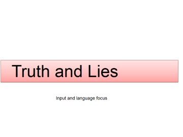 Input and Language Focus_课件1