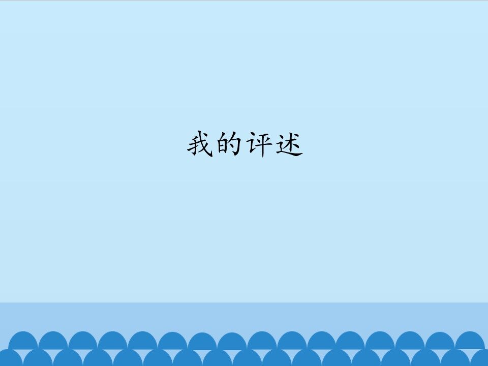 我的评述_课件1
