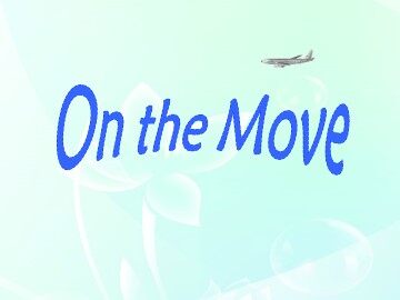 On the Move_课件1