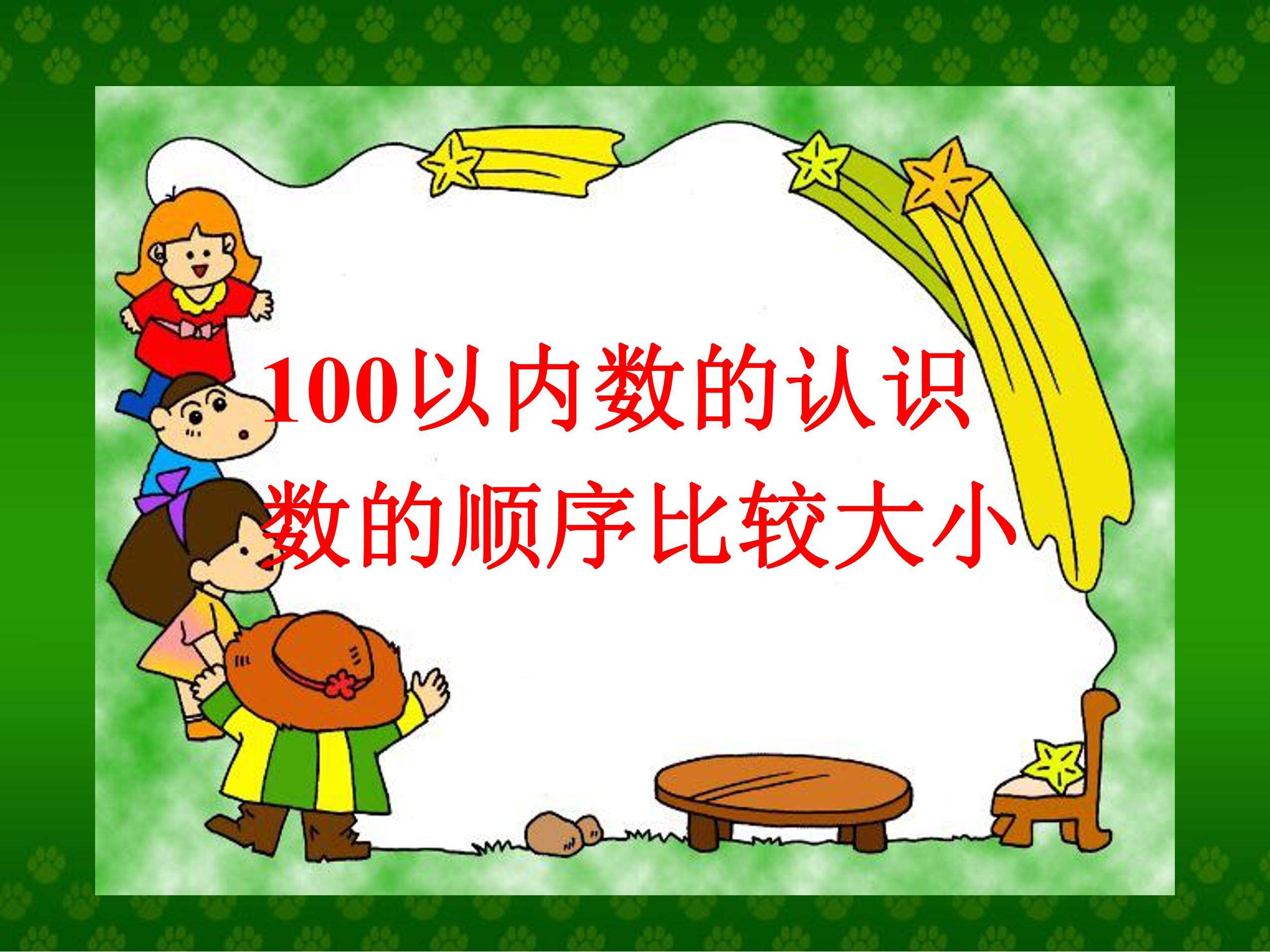 数的顺序 比较大小_课件1