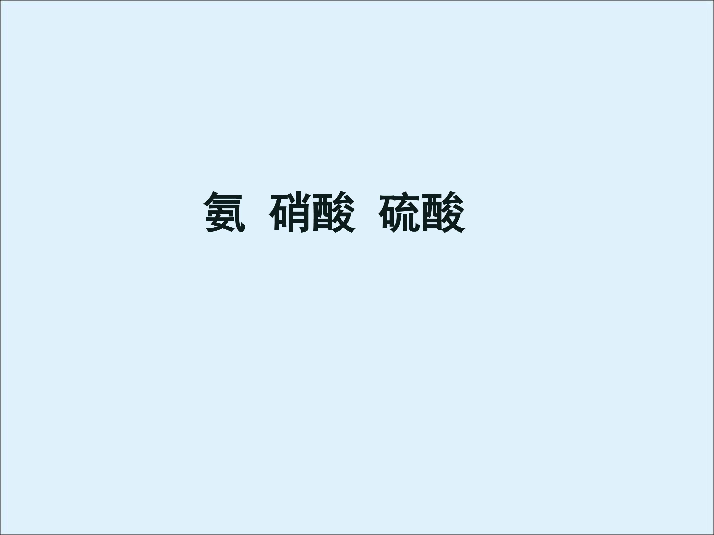 氨  硝酸  硫酸_课件31