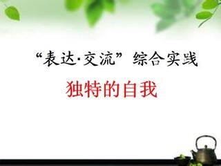 独特的自我_课件1