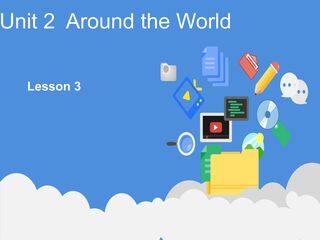 【课件】六年级上册英语人教版新起点Unit 2《Around the World》(Lesson 3)02