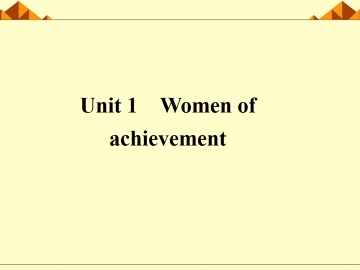 Women of achievement_课件22