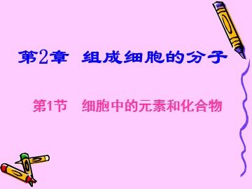 生物高中必修1第二章第一节第一课时课件1