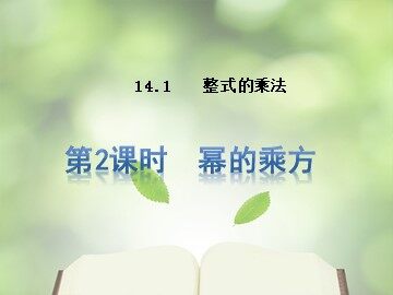 14.1.2 幂的乘方