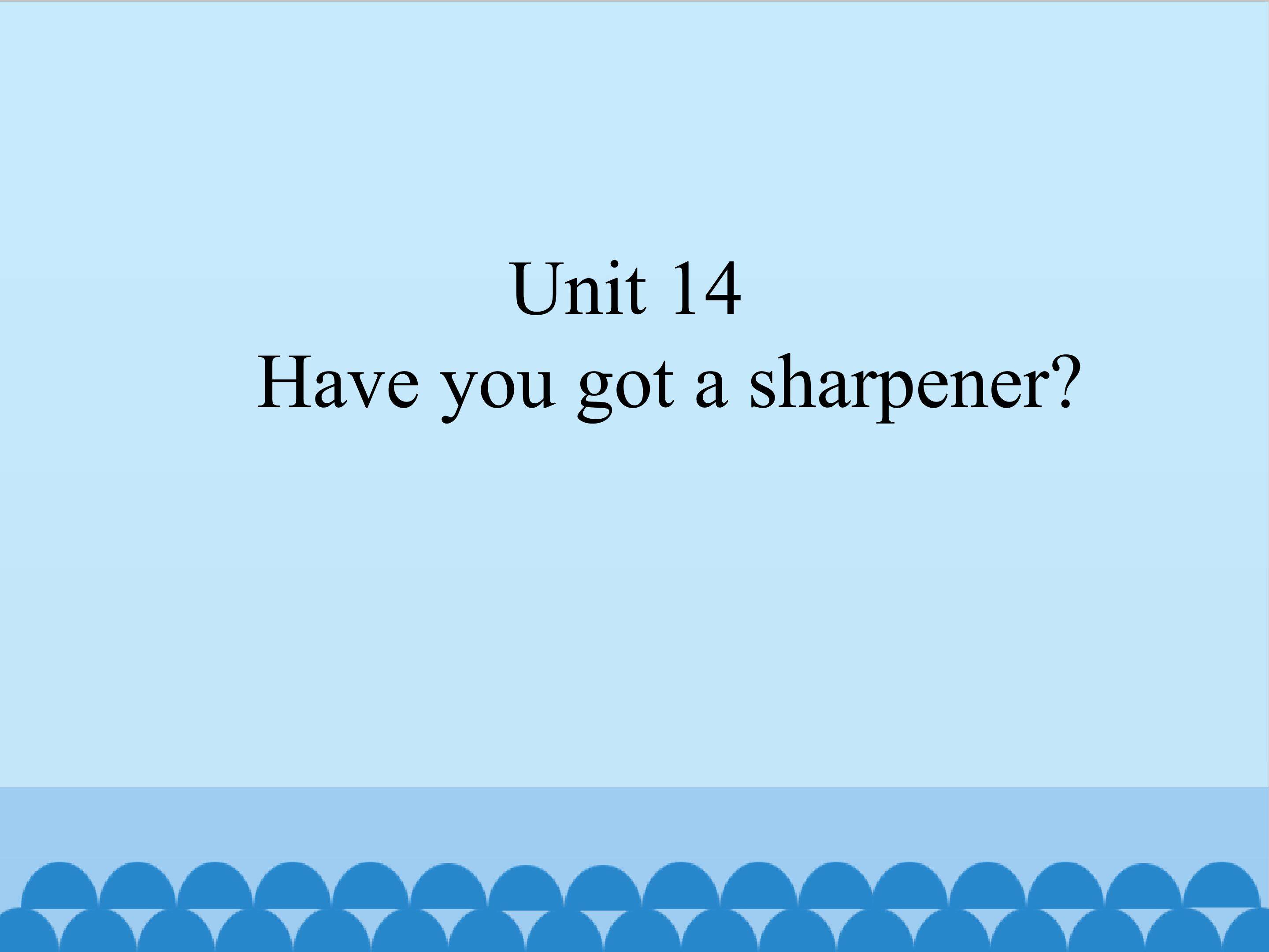 Unit 14