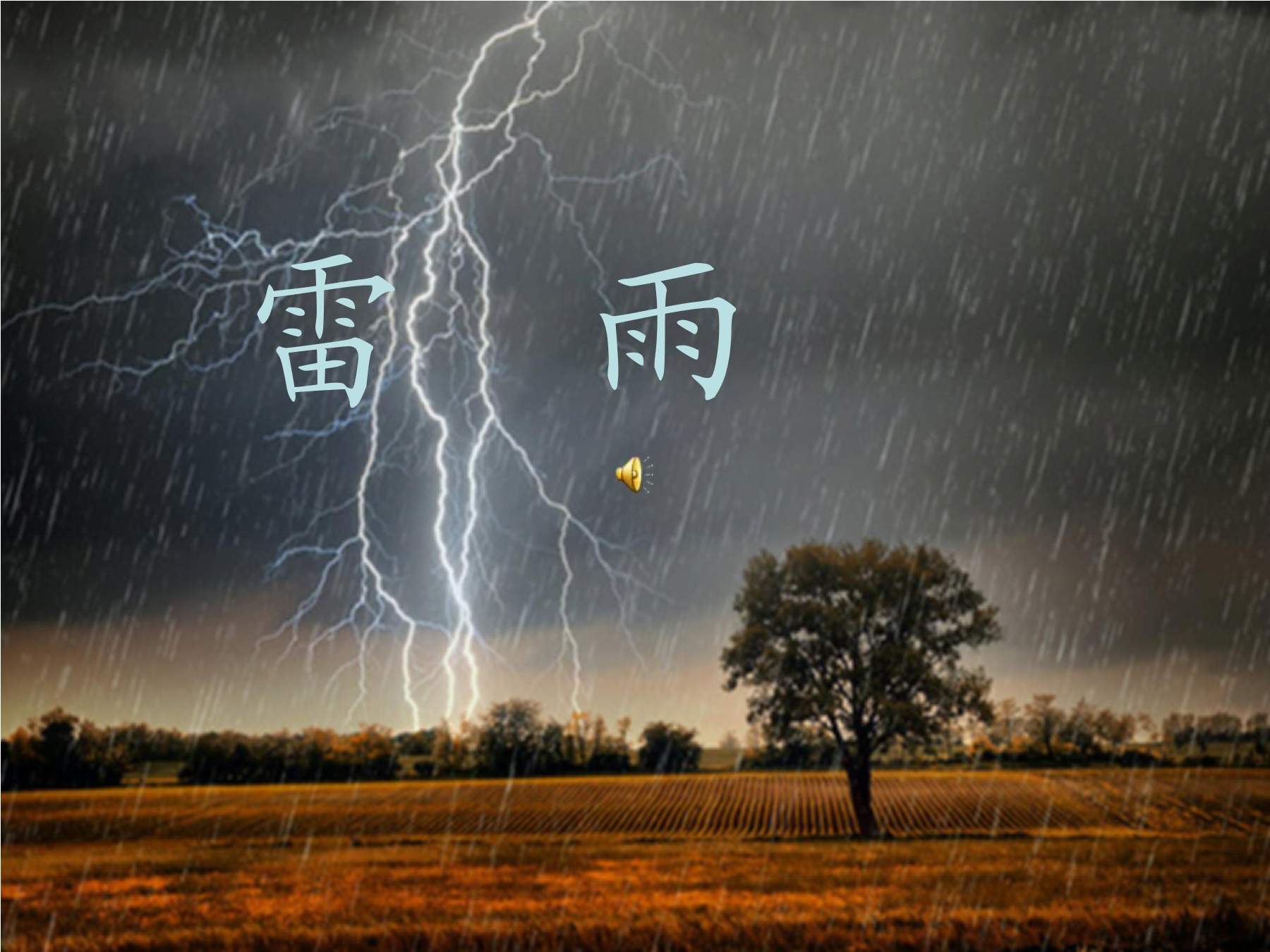 雷雨