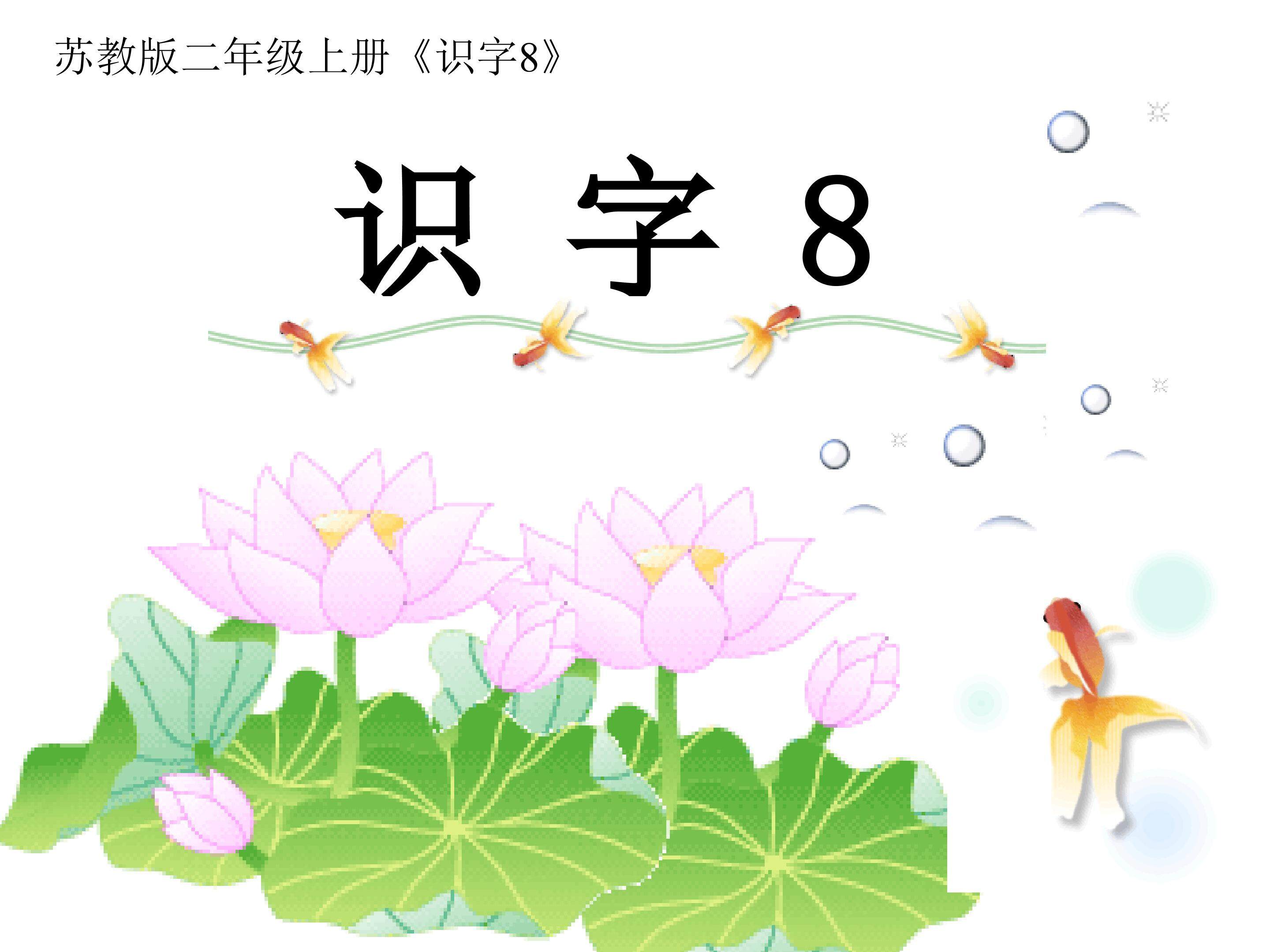 《识字8》