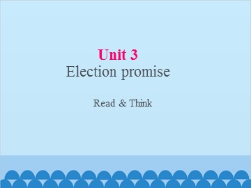 UNIT 3 Election Promises Reading_课件1