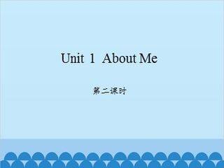 Unit 1  About Me-第二课时_课件1