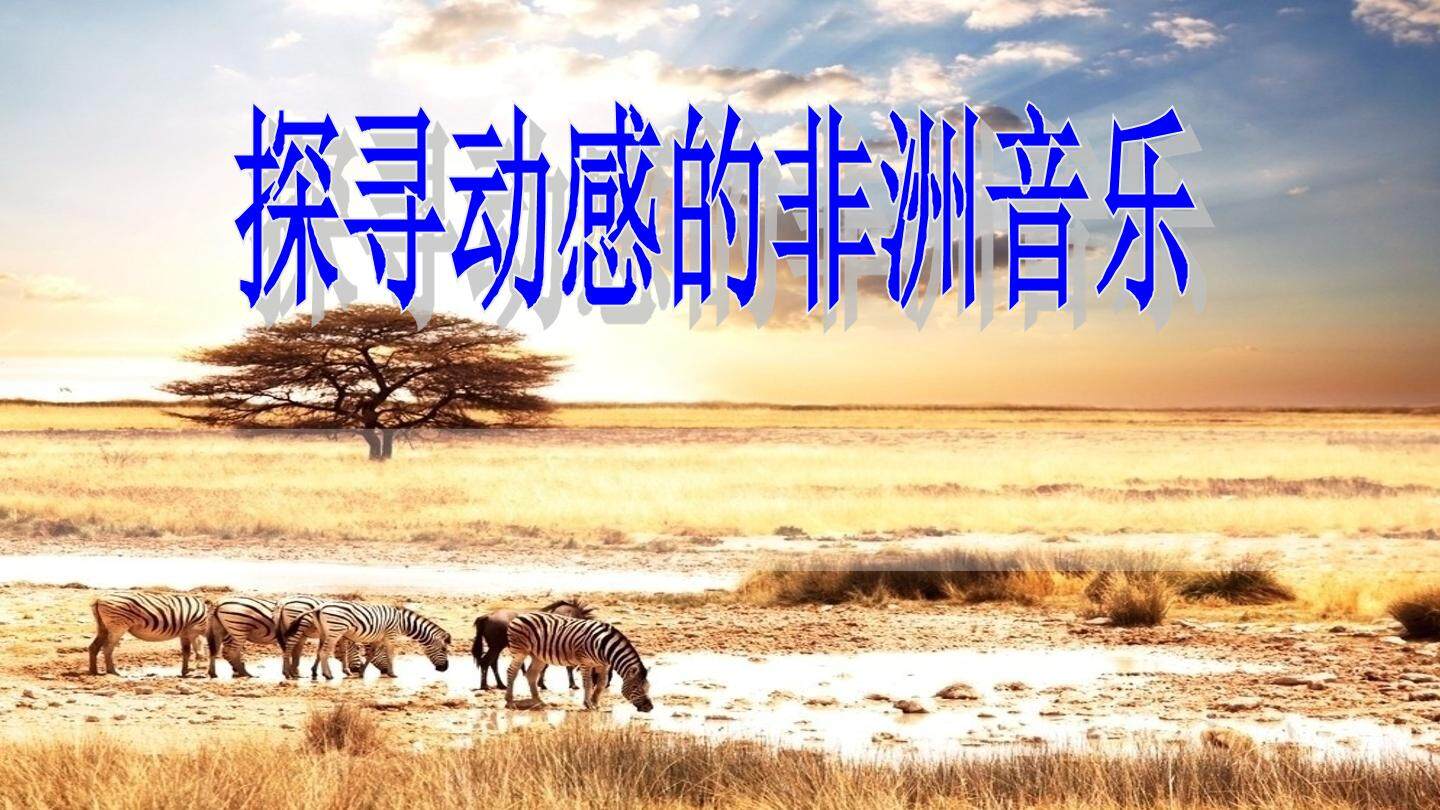 探寻动感的非洲音乐