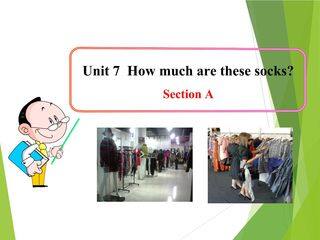 How much are these socks?_课件2