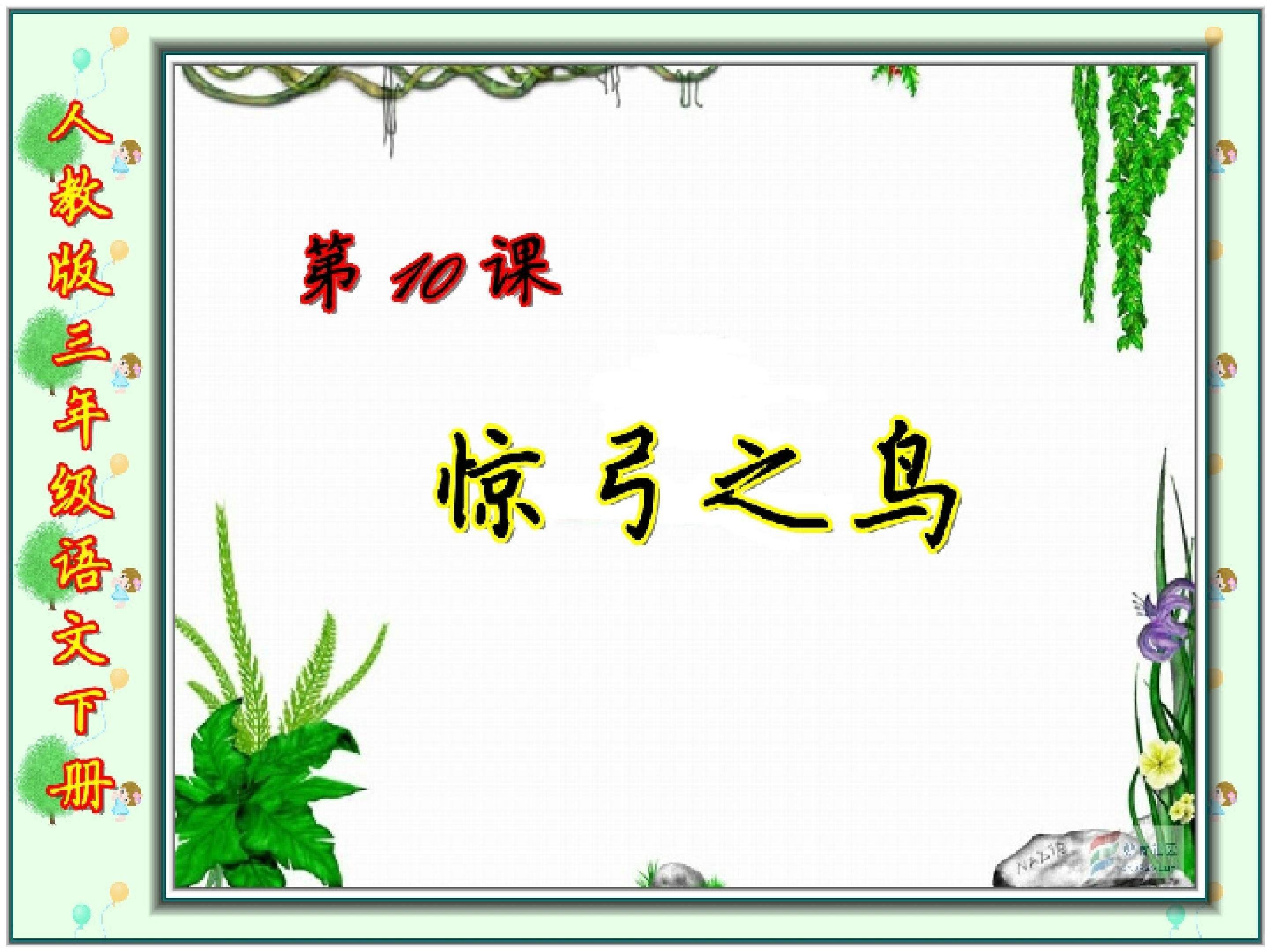 《惊弓之鸟》